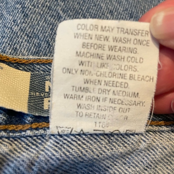 Vtg GAP Jeans Womens 10 High Waist Ankle Tapered Reverse Fit Denim 90s USA EUC - Picture 5 of 7